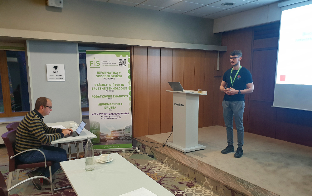 Research presentation at ITIS 2022 in Novo Mesto