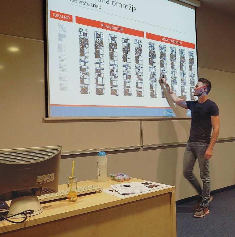 Presenting network analysis at Network Slovenia